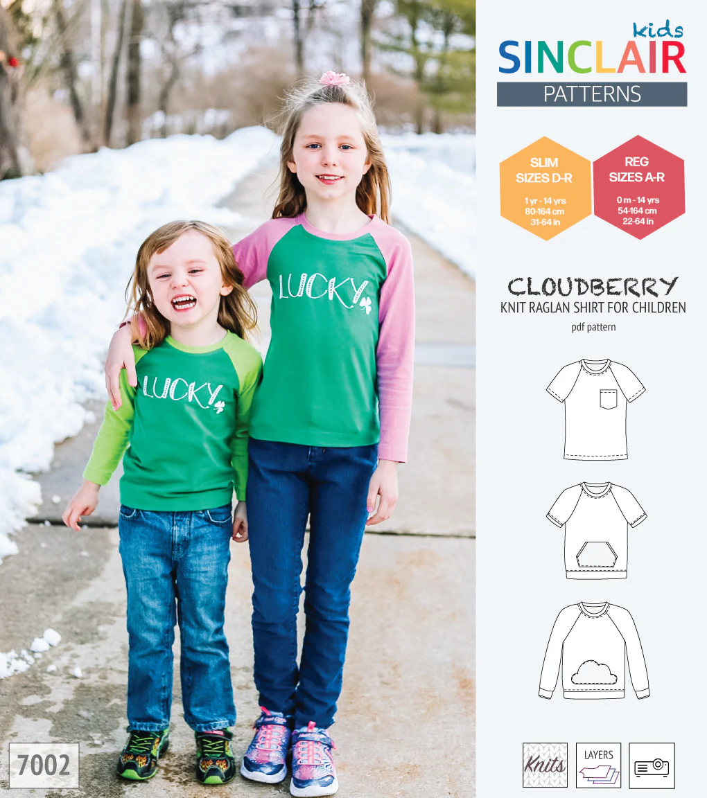 Cloudberry knit raglan shirt for children (PDF) - Image 16
