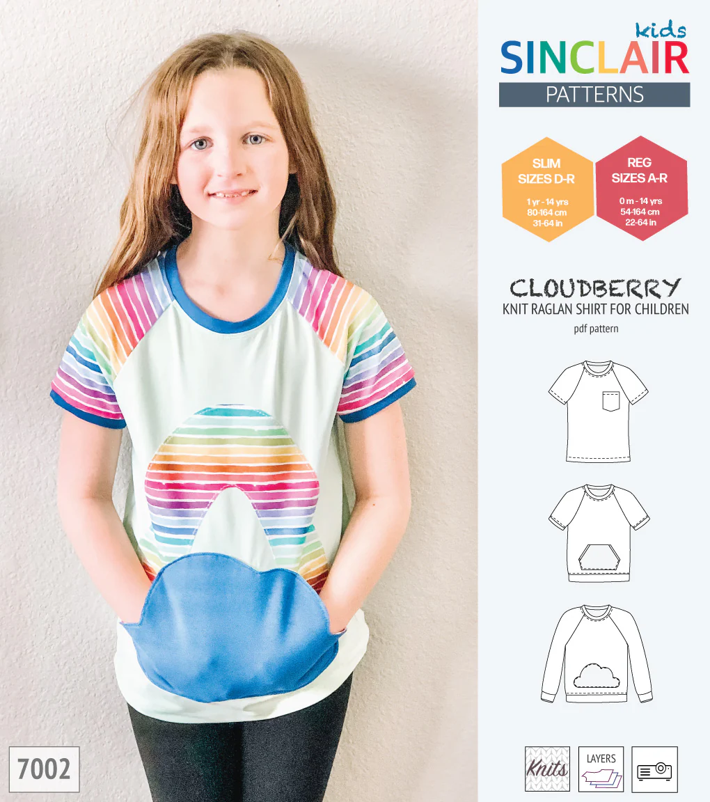 Cloudberry knit raglan shirt for children (PDF) - Image 31