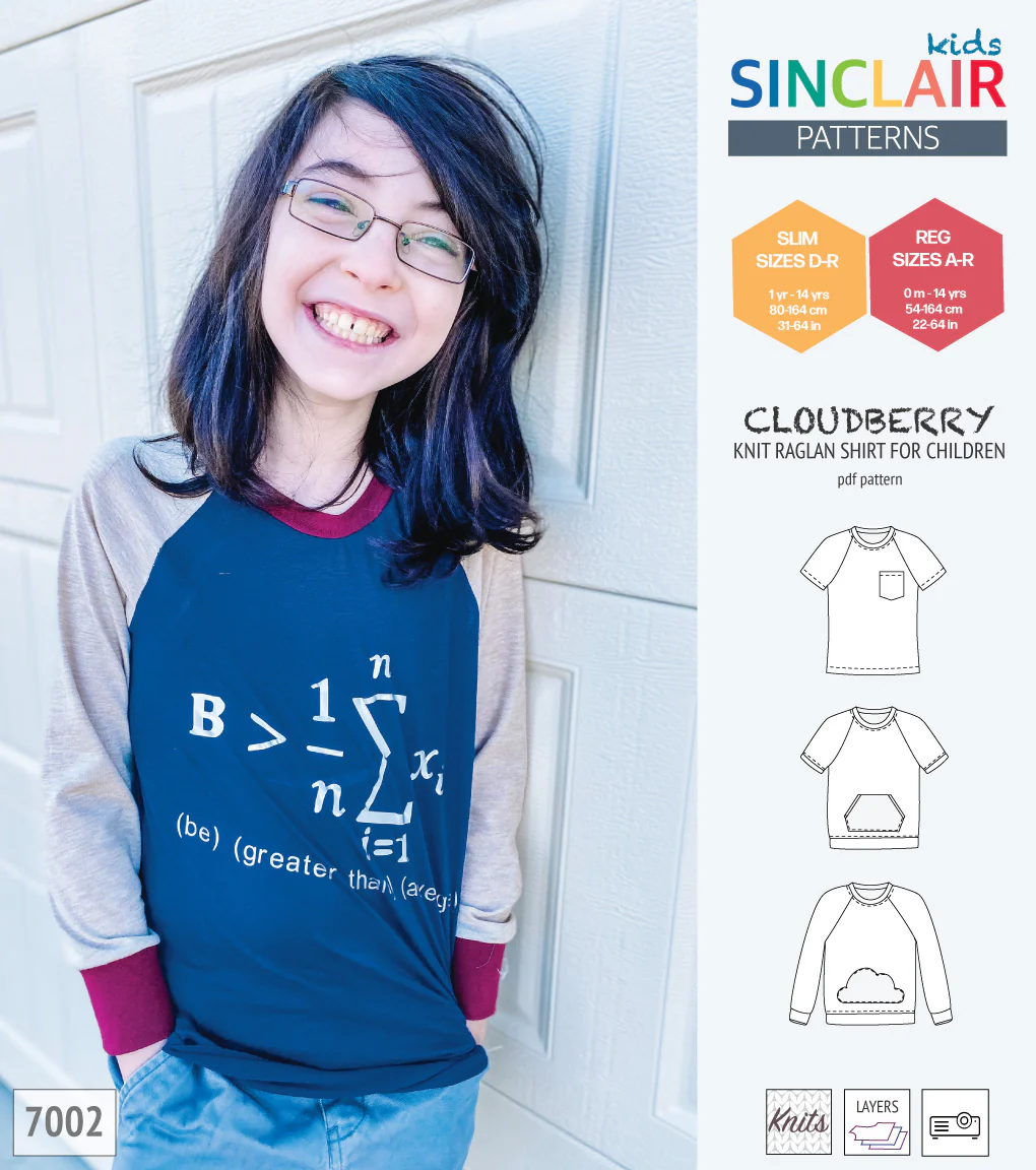 Cloudberry knit raglan shirt for children (PDF) - Image 34