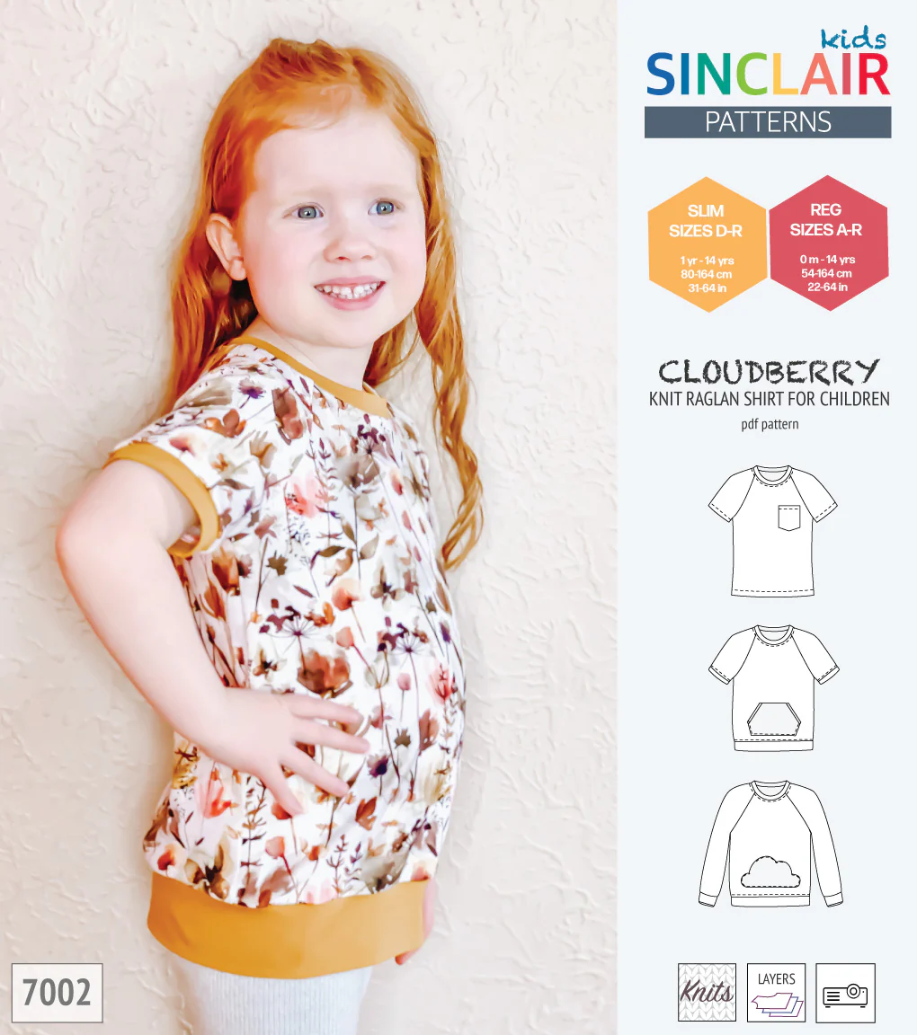 Cloudberry knit raglan shirt for children (PDF) - Image 52