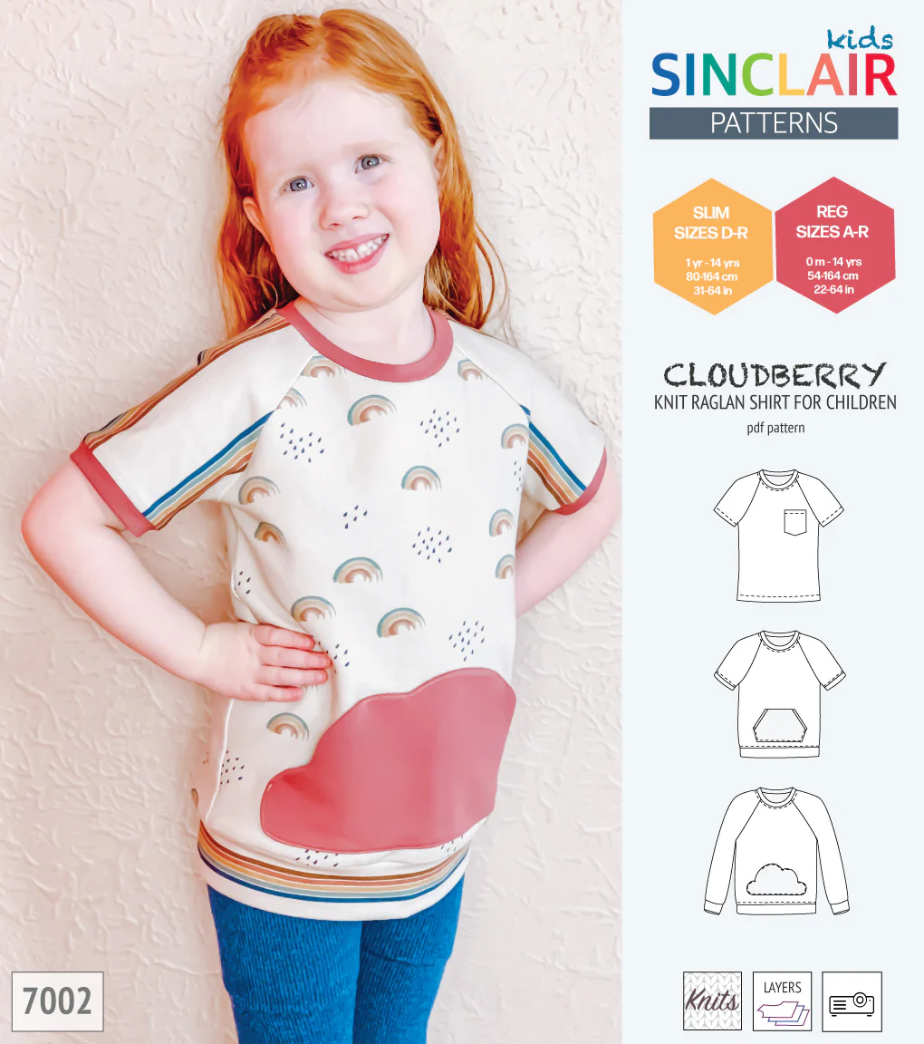 Cloudberry knit raglan shirt for children (PDF) - Image 53