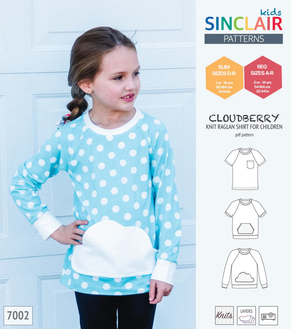 Cloudberry knit raglan shirt for children (PDF) - Image 56