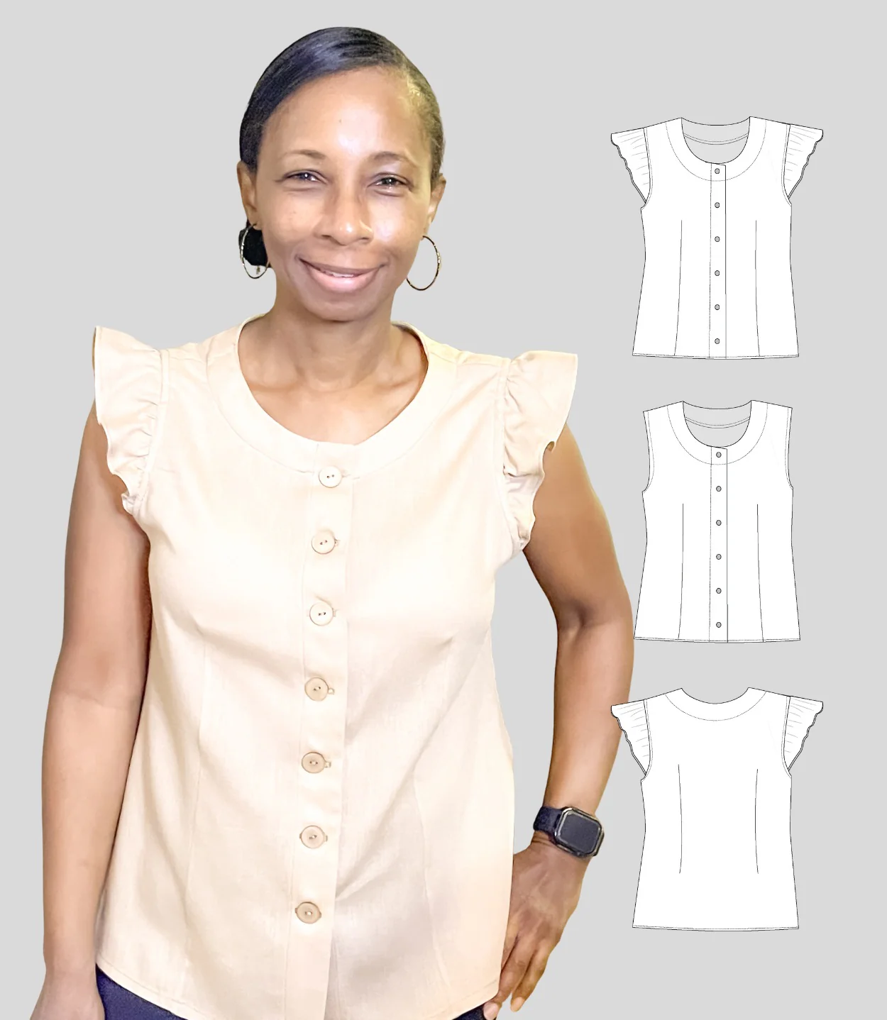Fiona top for woven fabrics (PDF) - Image 13