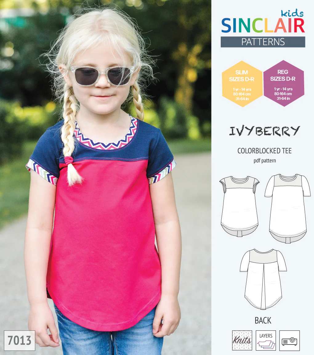Ivyberry colorblocked tee for children (PDF) - Image 19