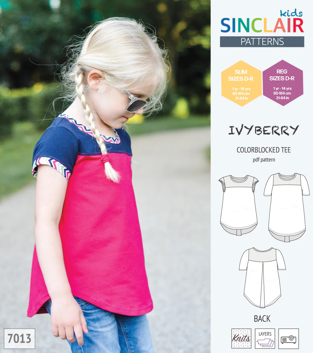 Ivyberry colorblocked tee for children (PDF) - Image 20