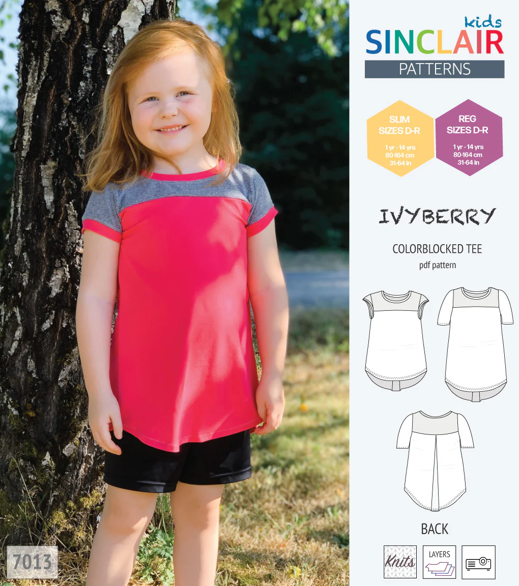Ivyberry colorblocked tee for children (PDF) - Image 21