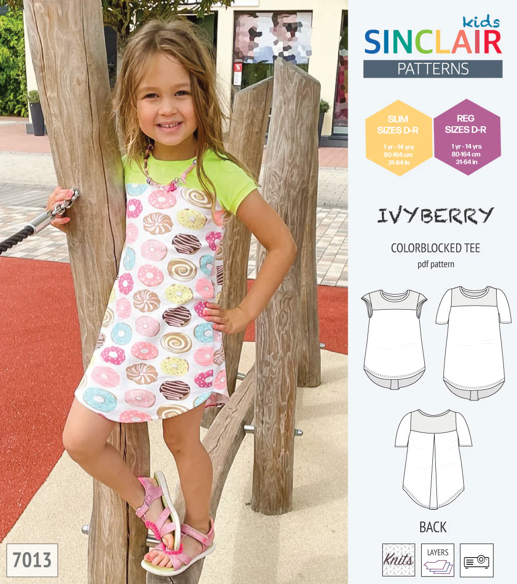 Ivyberry colorblocked tee for children (PDF) - Image 24