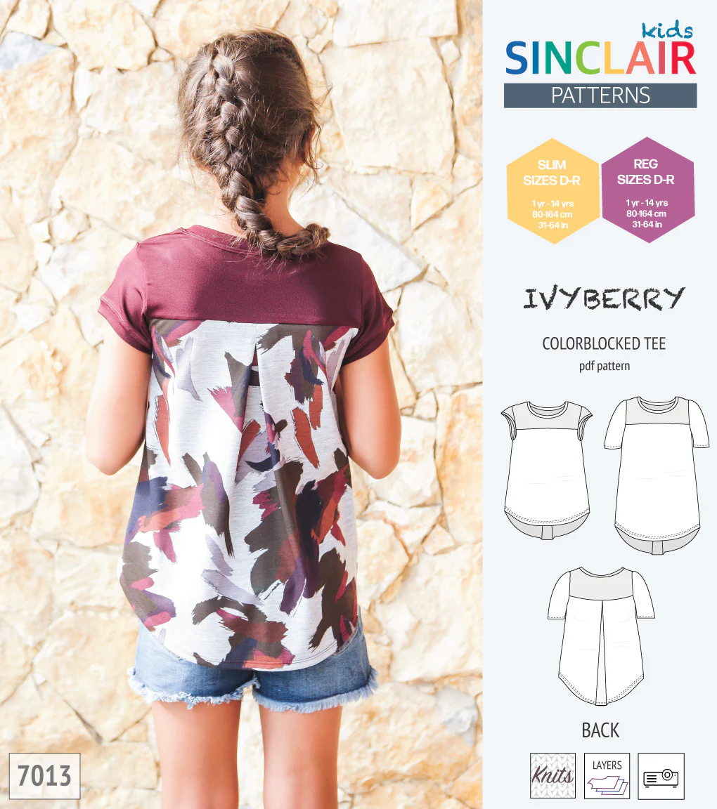 Ivyberry colorblocked tee for children (PDF) - Image 40