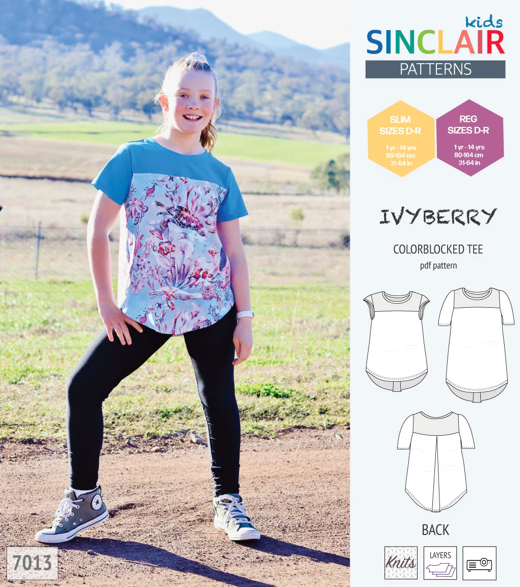 Ivyberry colorblocked tee for children (PDF) - Image 42