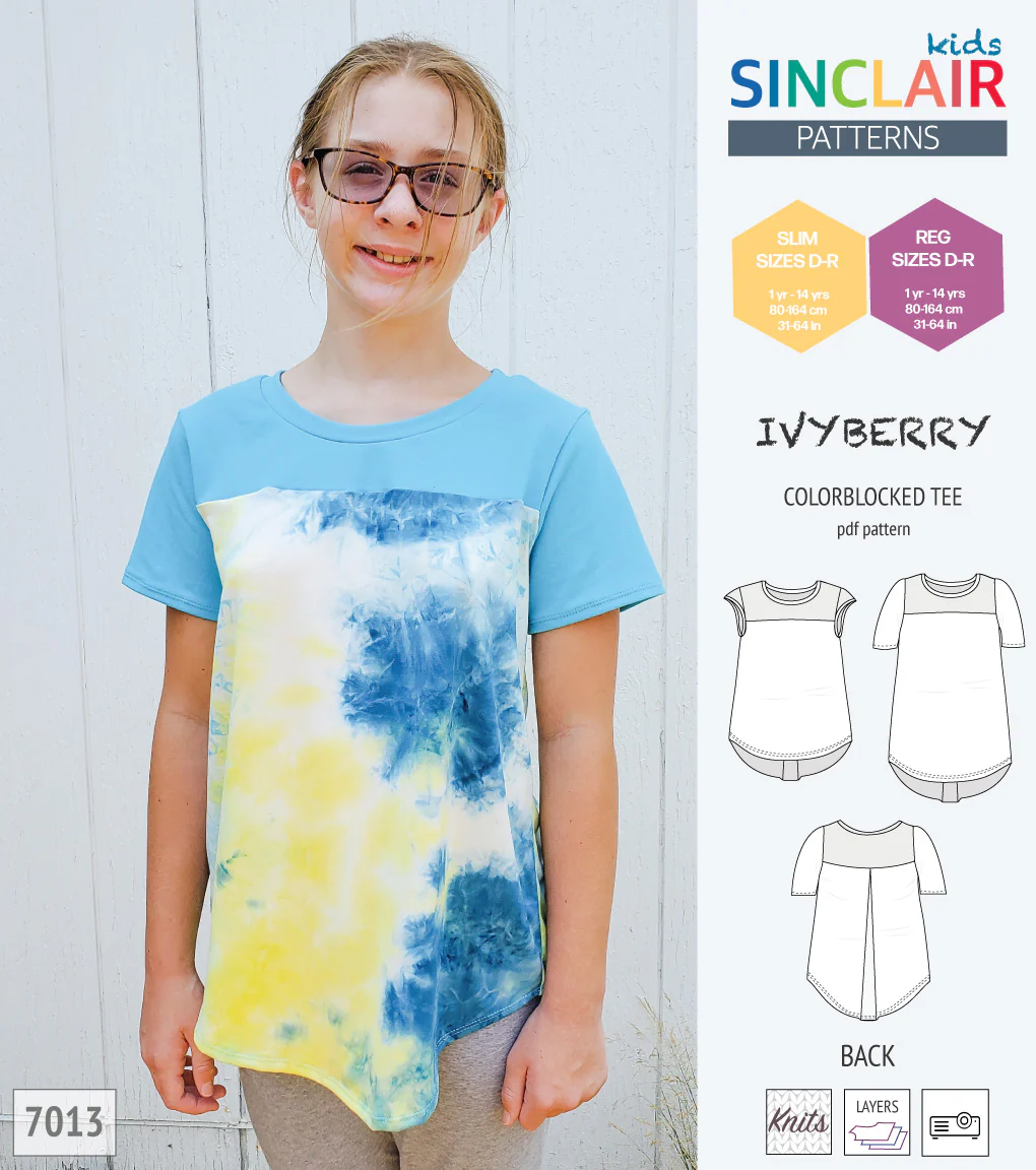 Ivyberry colorblocked tee for children (PDF) - Image 43
