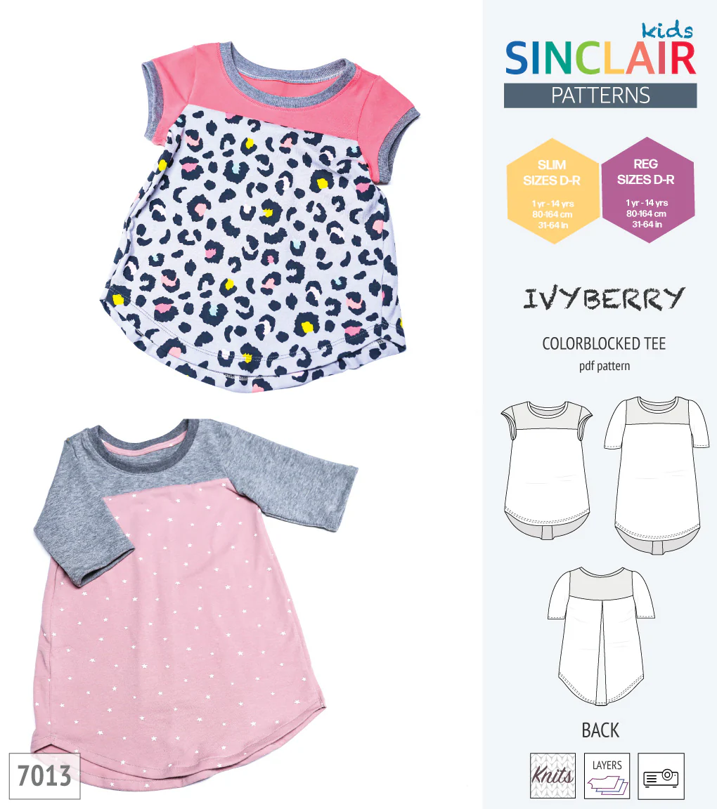 Ivyberry colorblocked tee for children (PDF) - Image 50
