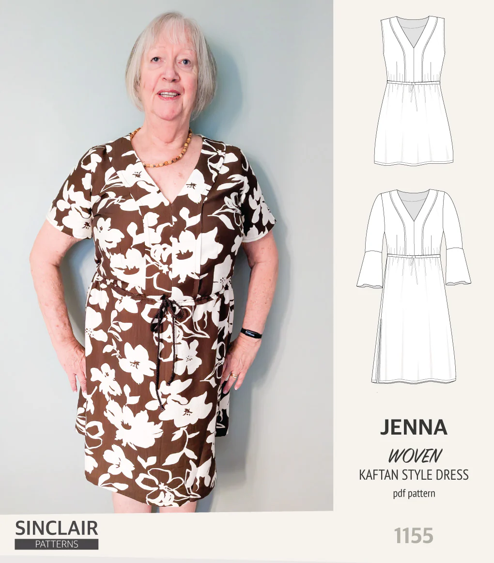 Jenna kaftan style dress (PDF) - Image 16