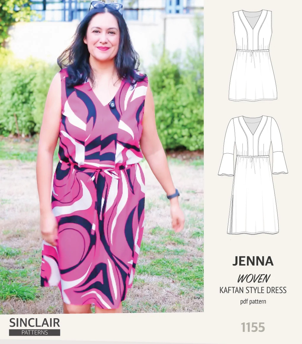 Jenna kaftan style dress (PDF) - Image 20