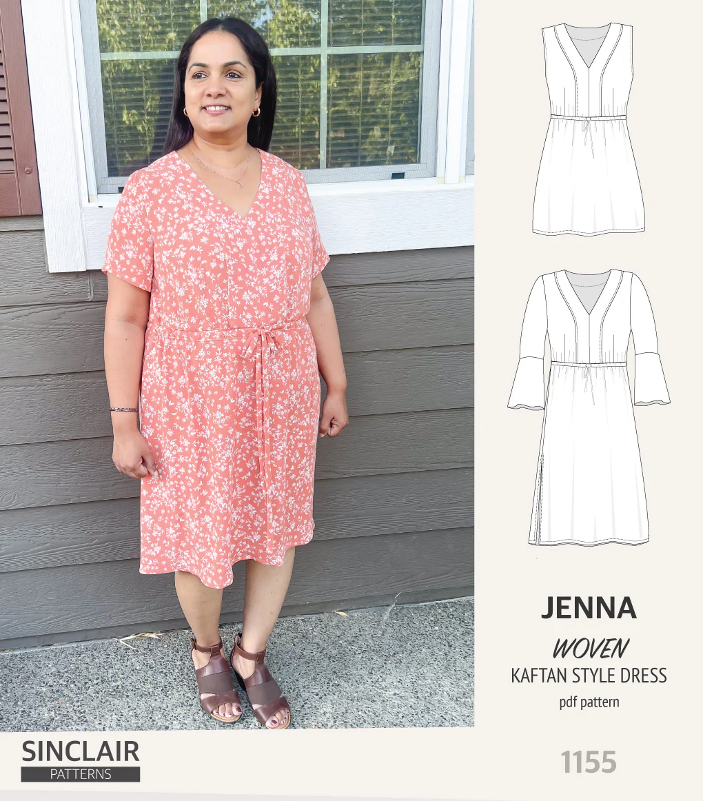 Jenna kaftan style dress (PDF) - Image 24
