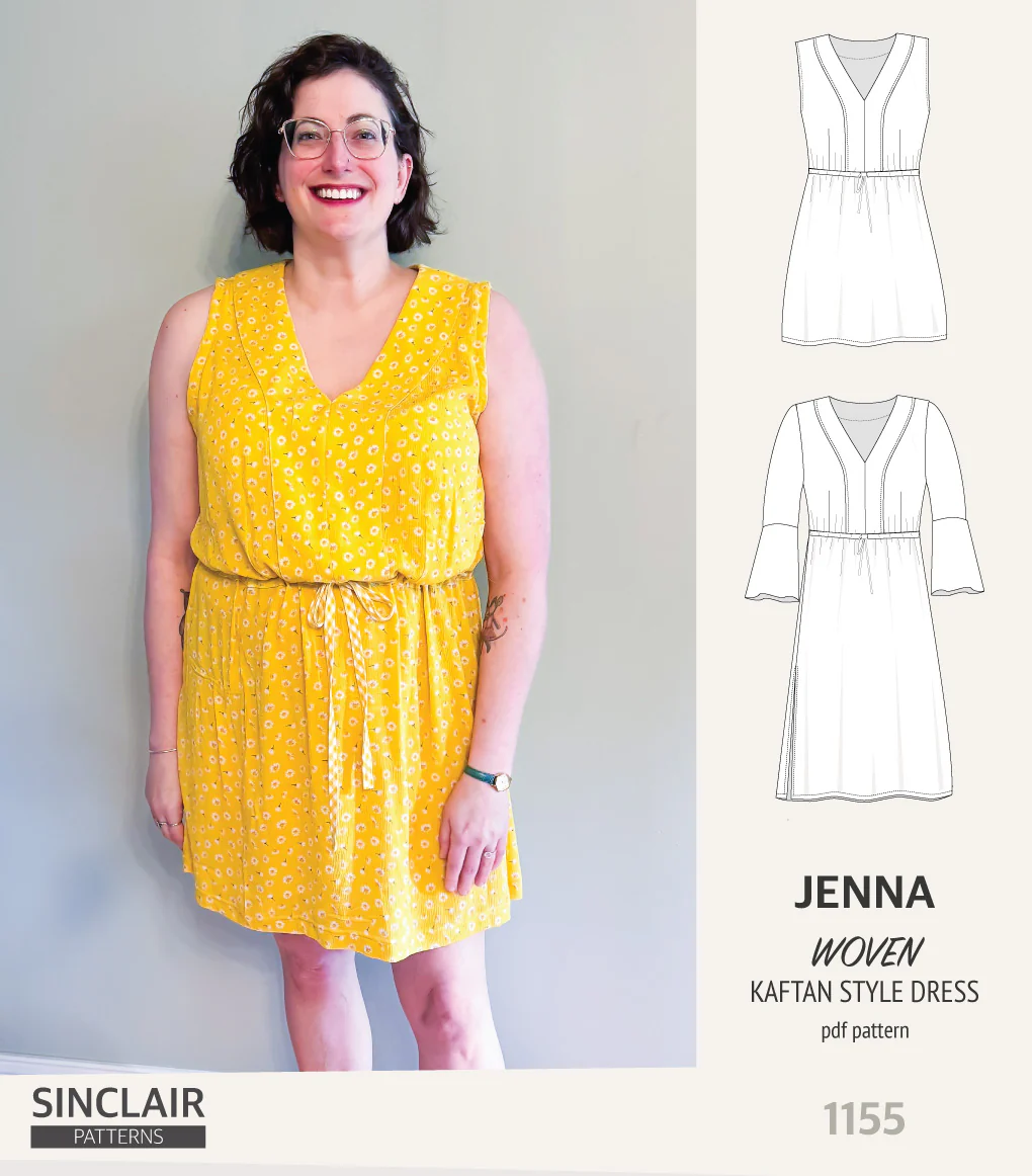 Jenna kaftan style dress (PDF) - Image 28