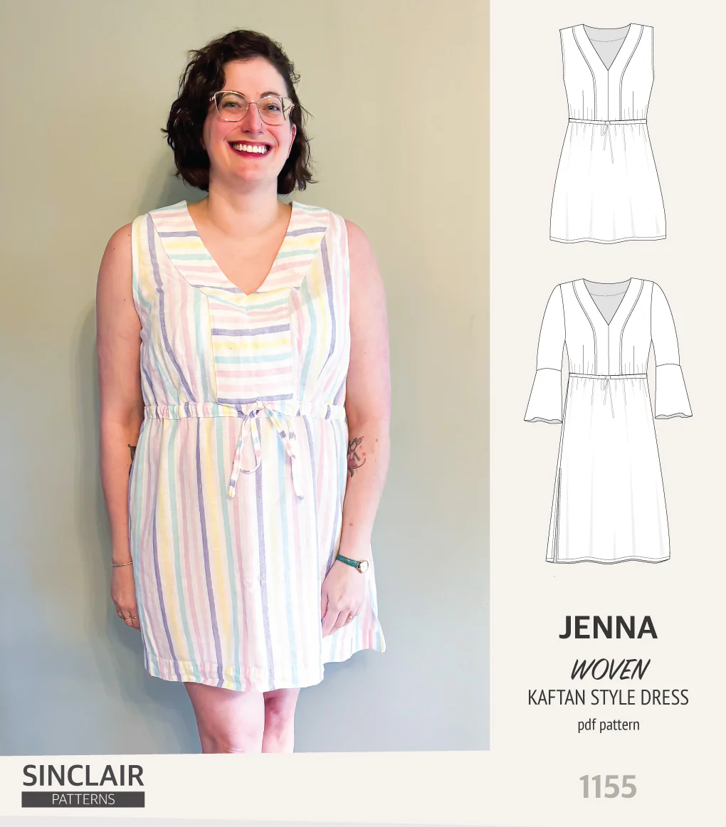 Jenna kaftan style dress (PDF) - Image 29