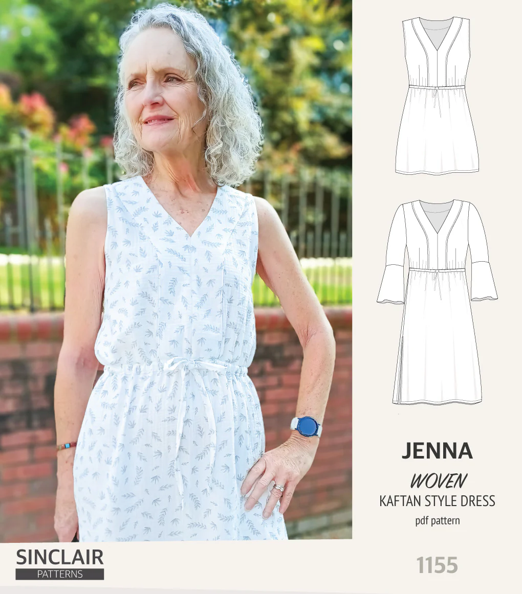 Jenna kaftan style dress (PDF) - Image 32