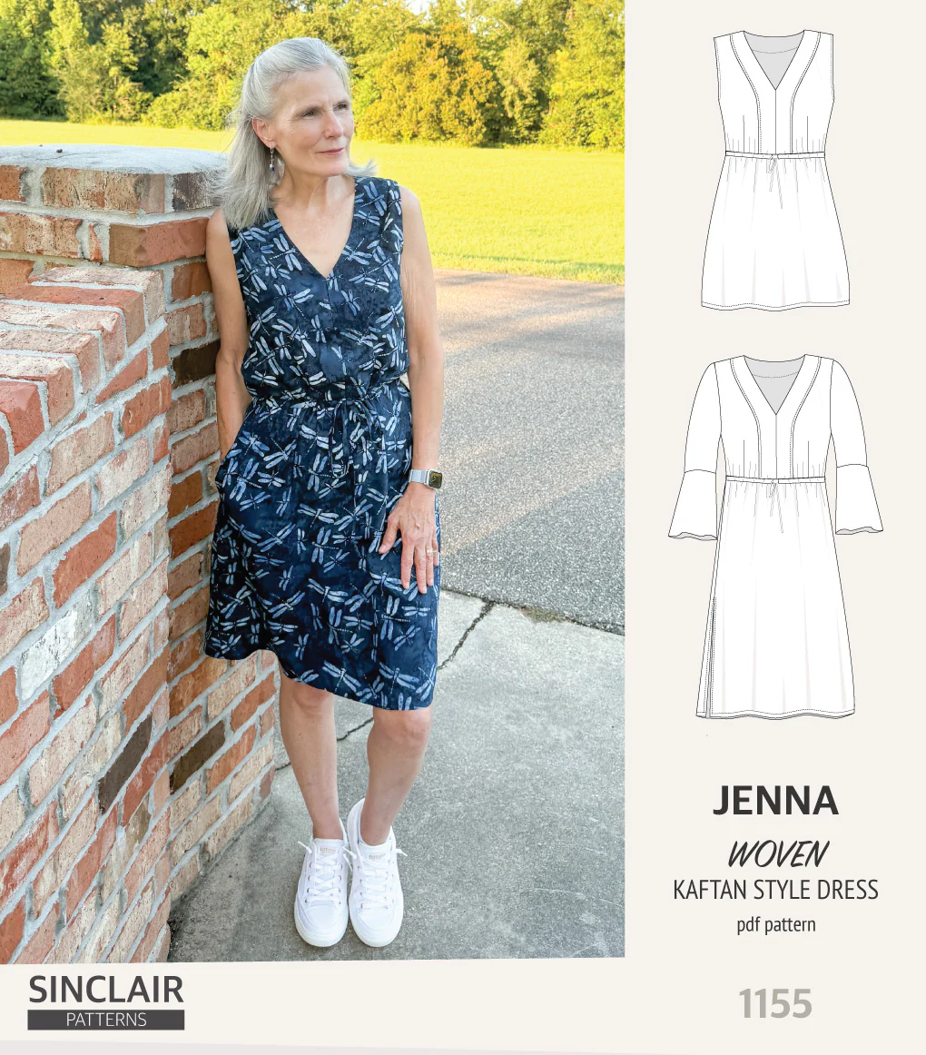 Jenna kaftan style dress (PDF) - Image 33