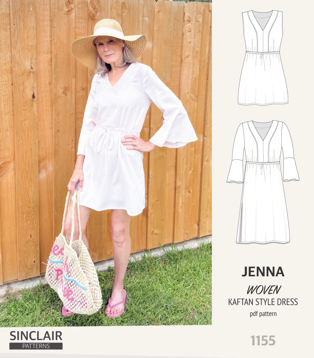 Jenna kaftan style dress (PDF) - Image 34
