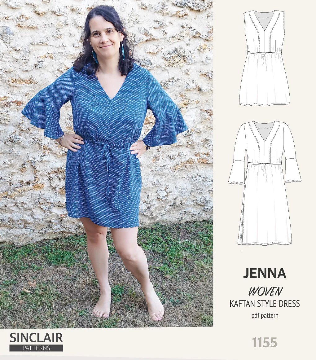 Jenna kaftan style dress (PDF) - Image 35
