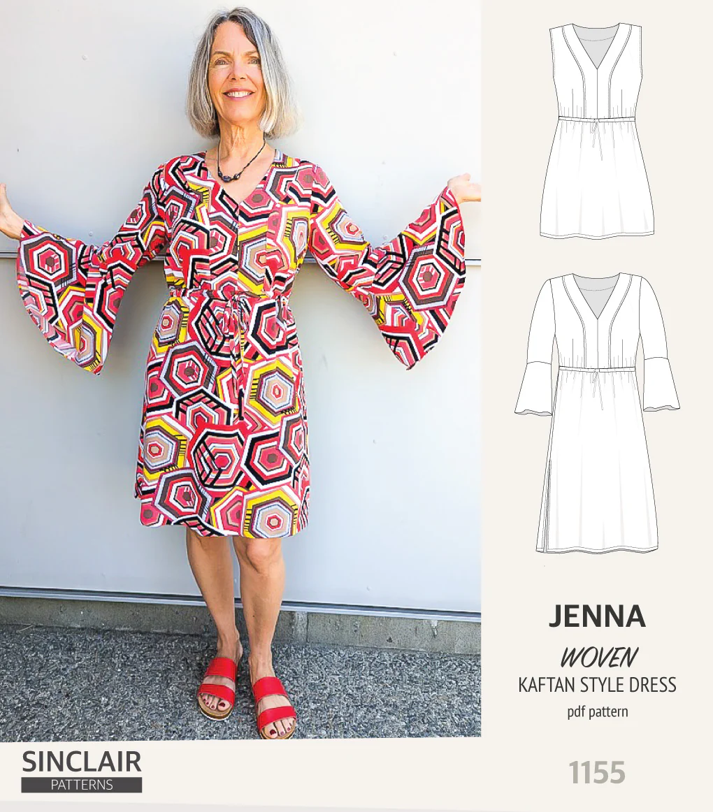 Jenna kaftan style dress (PDF) - Image 37