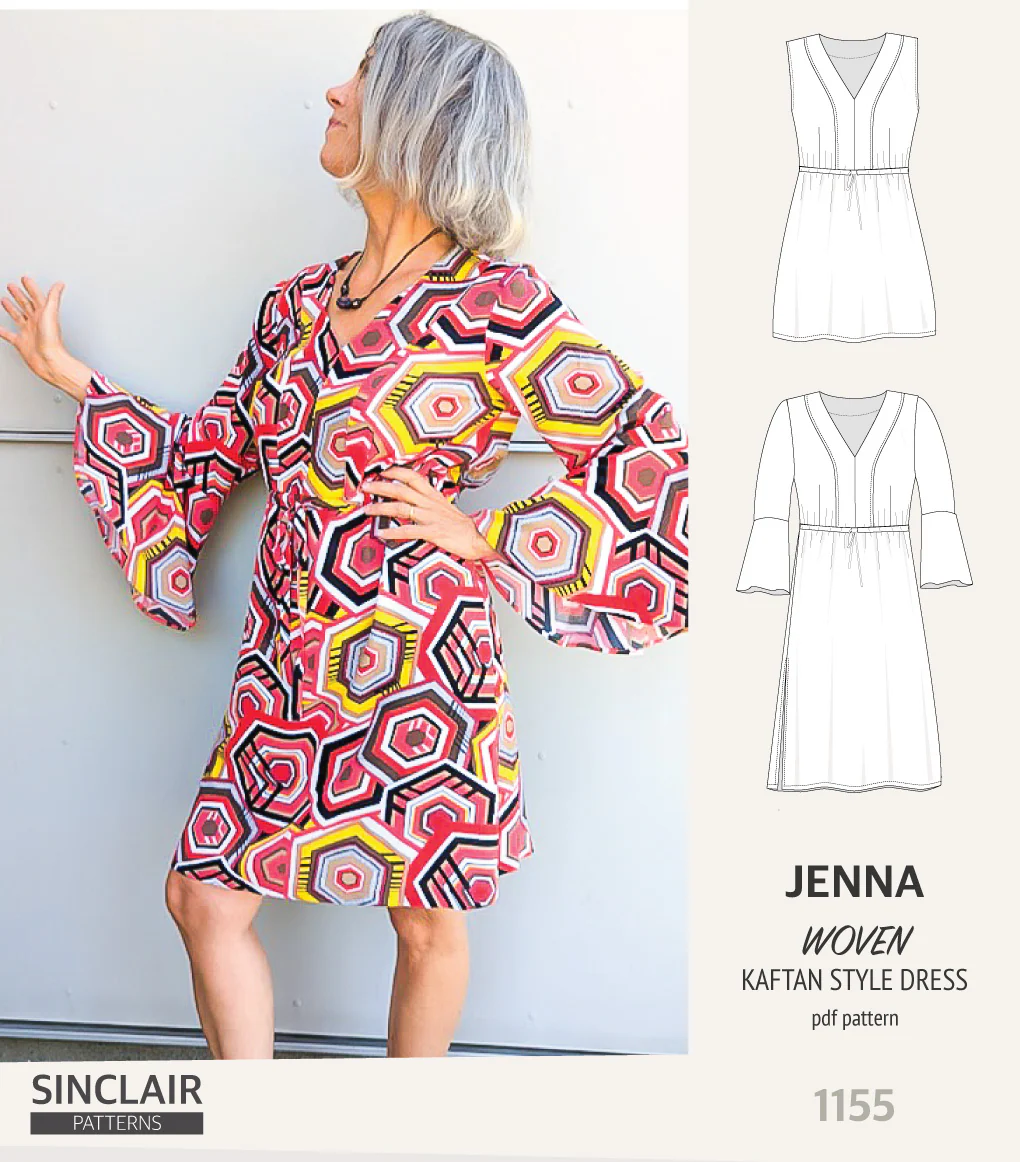 Jenna kaftan style dress (PDF) - Image 38