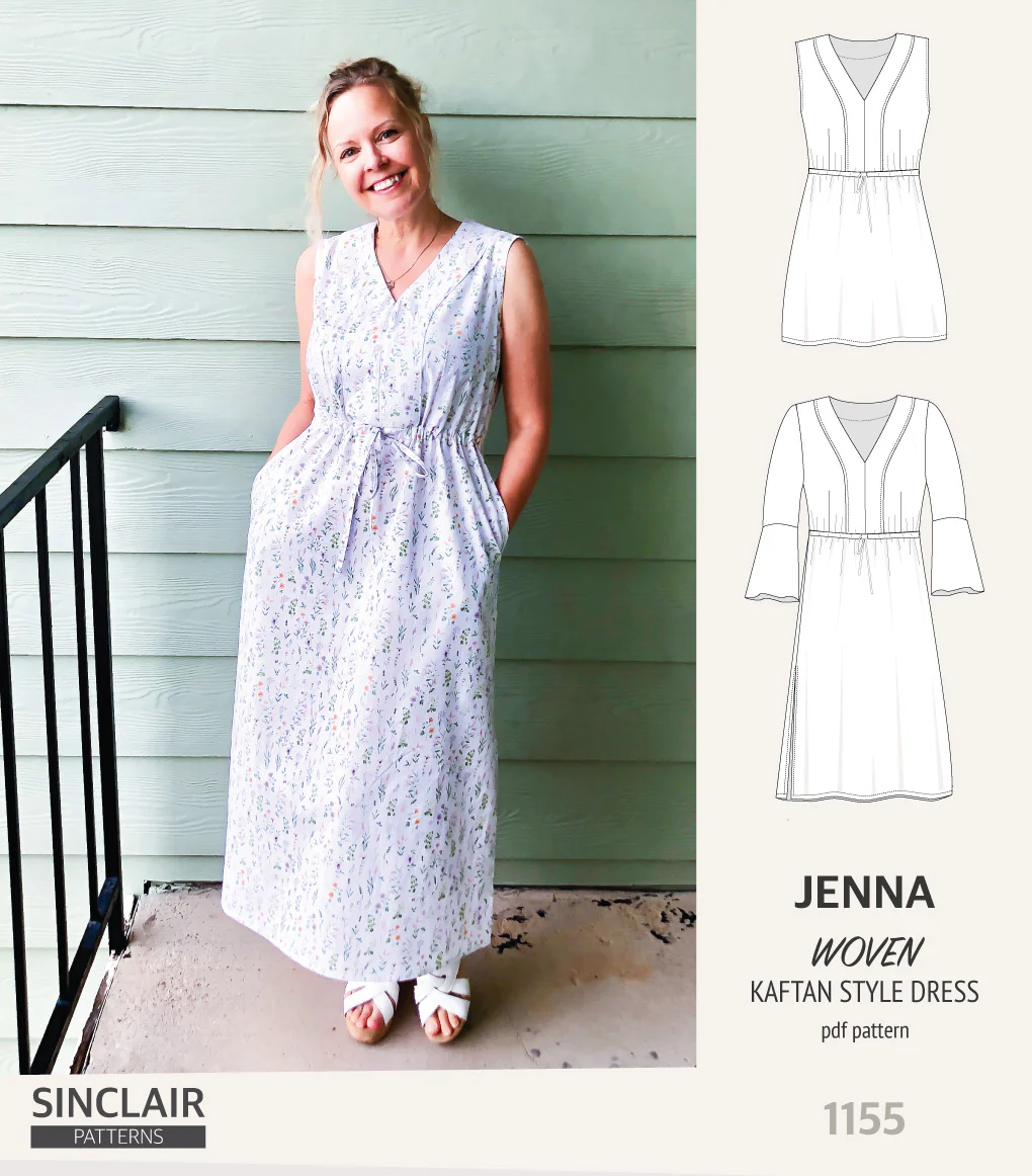 Jenna kaftan style dress (PDF) - Image 40