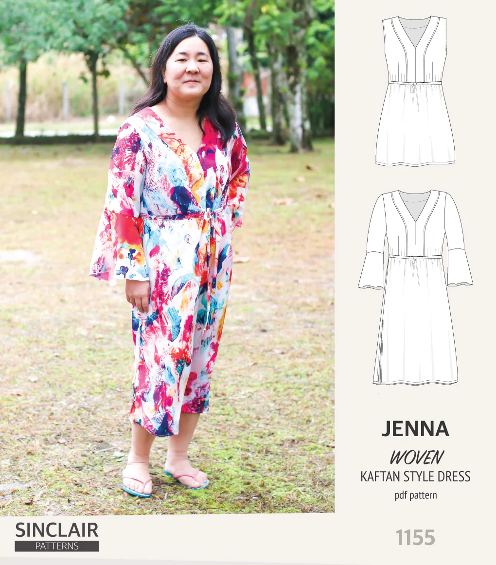 Jenna kaftan style dress (PDF) - Image 43