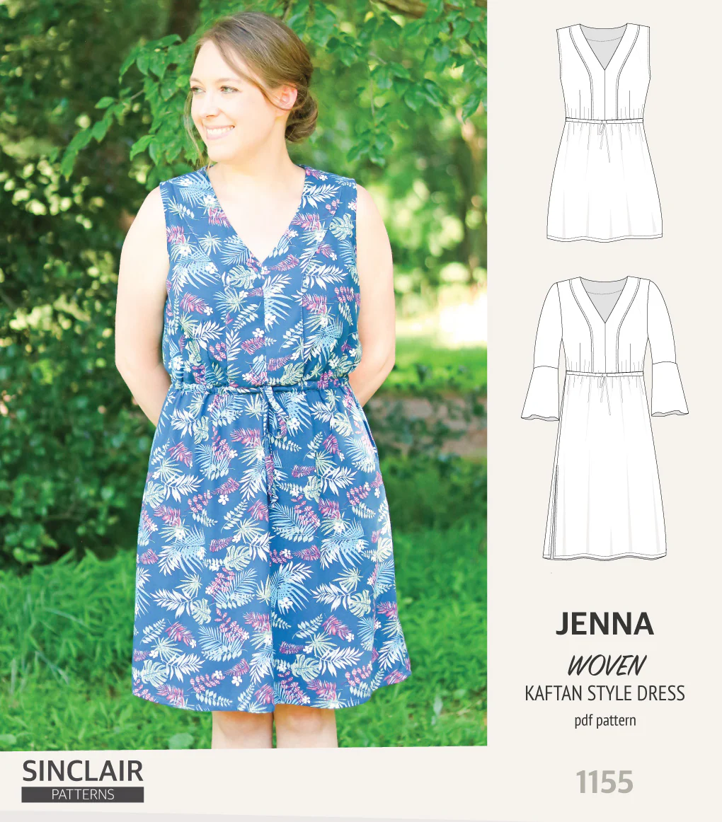 Jenna kaftan style dress (PDF) - Image 45