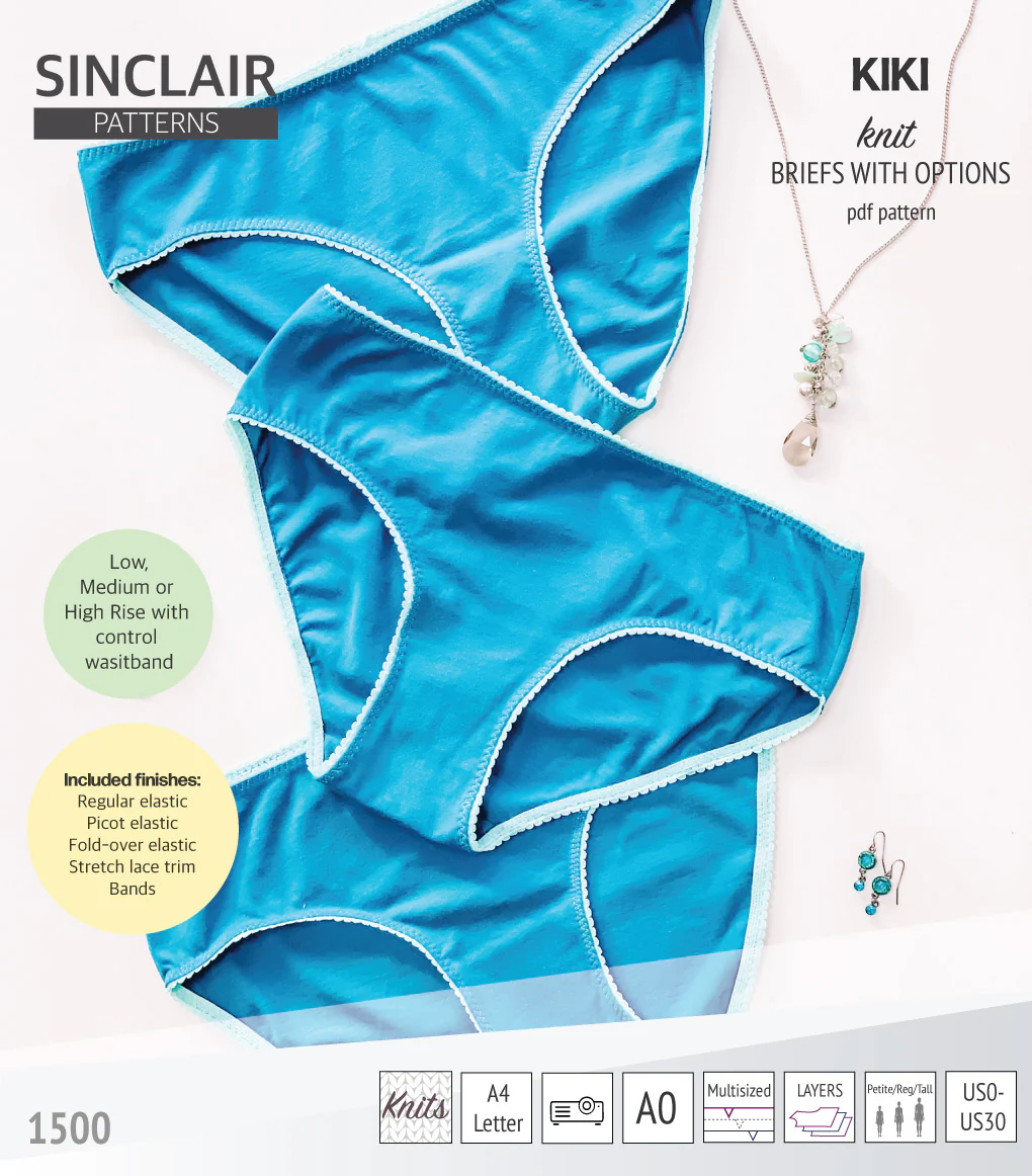 Kiki briefs with low, medium and high rise options (PDF) - Image 14