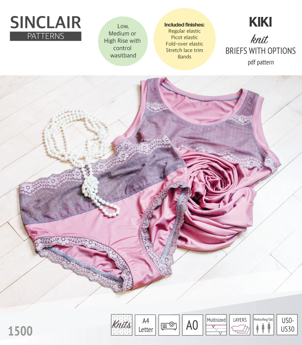 Kiki briefs with low, medium and high rise options (PDF) - Image 15
