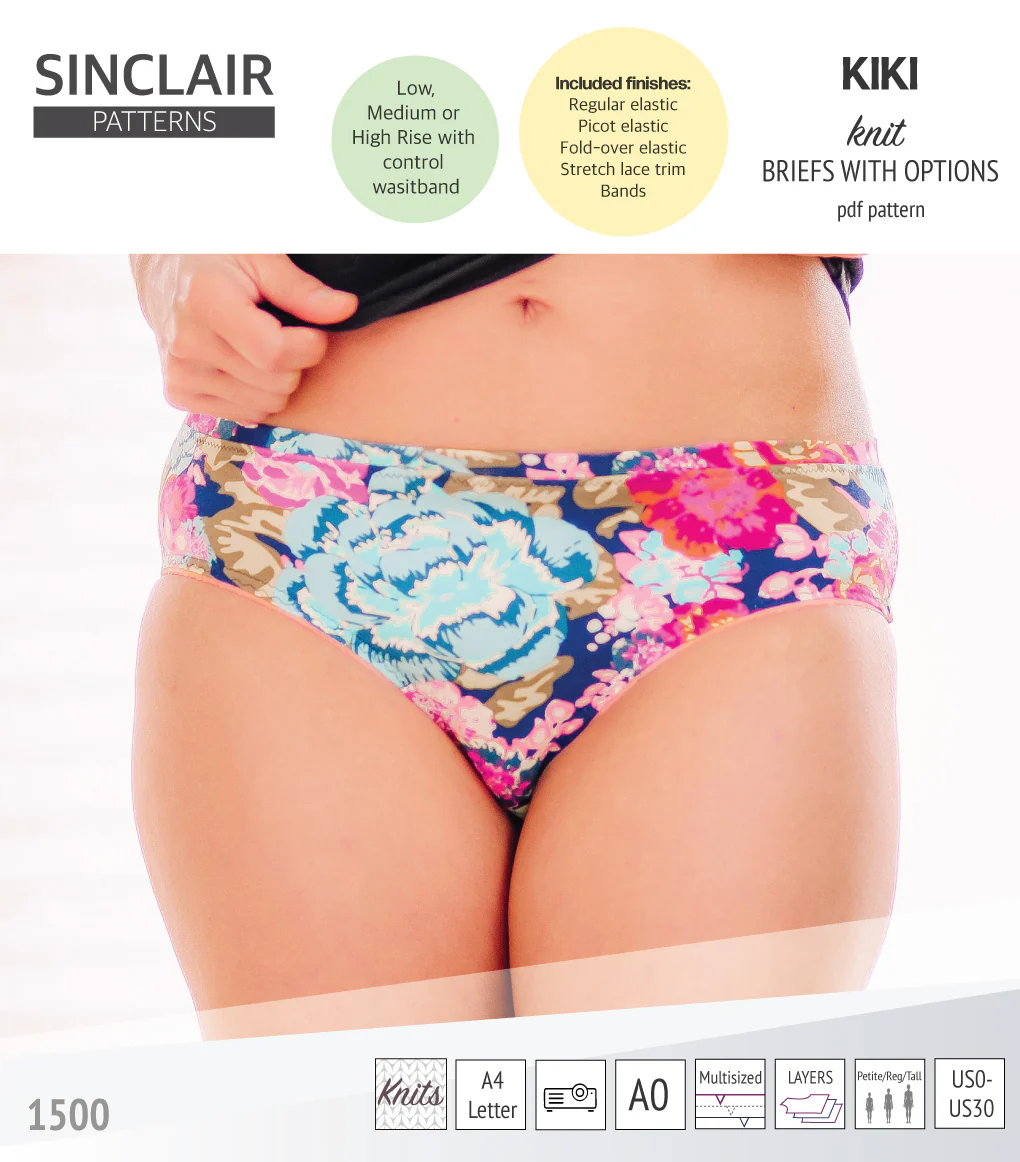 Kiki briefs with low, medium and high rise options (PDF) - Image 19