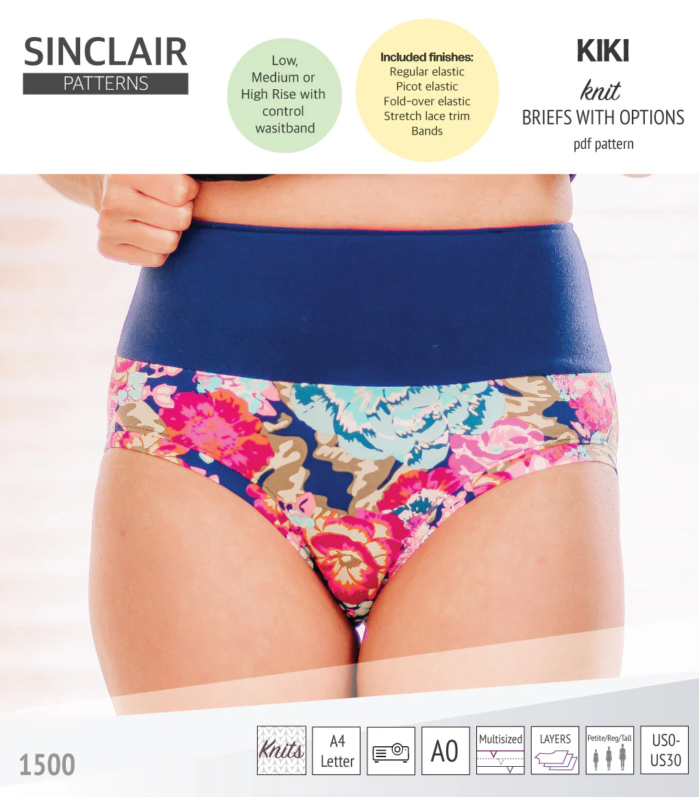 Kiki briefs with low, medium and high rise options (PDF) - Image 21