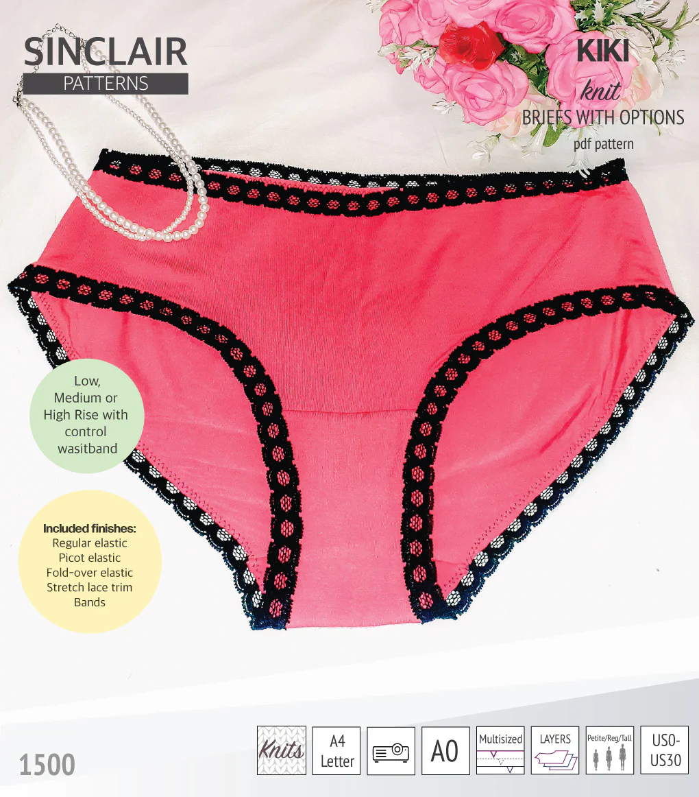 Kiki briefs with low, medium and high rise options (PDF) - Image 23