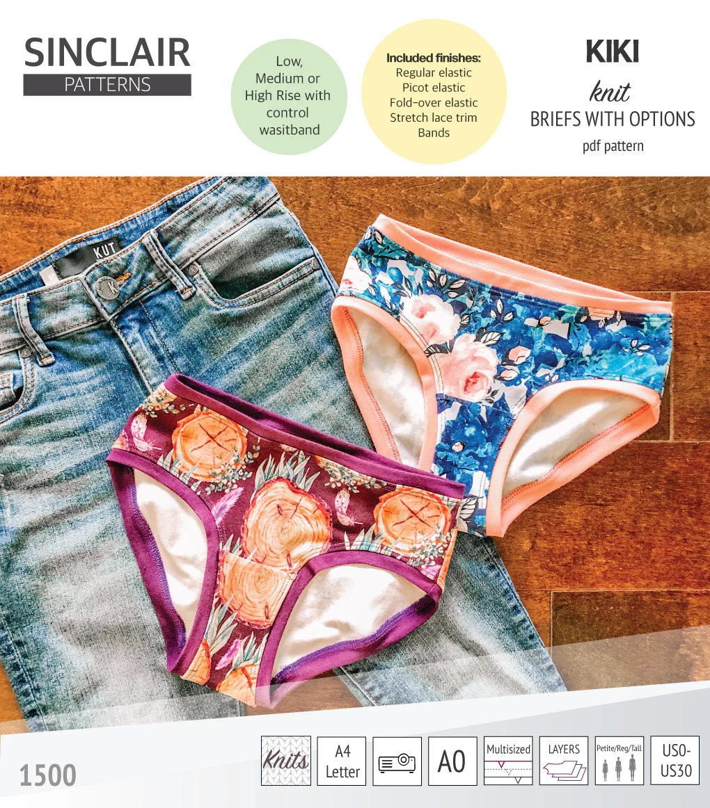 Kiki briefs with low, medium and high rise options (PDF) - Image 33