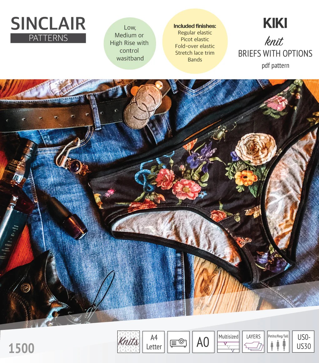 Kiki briefs with low, medium and high rise options (PDF) - Image 35