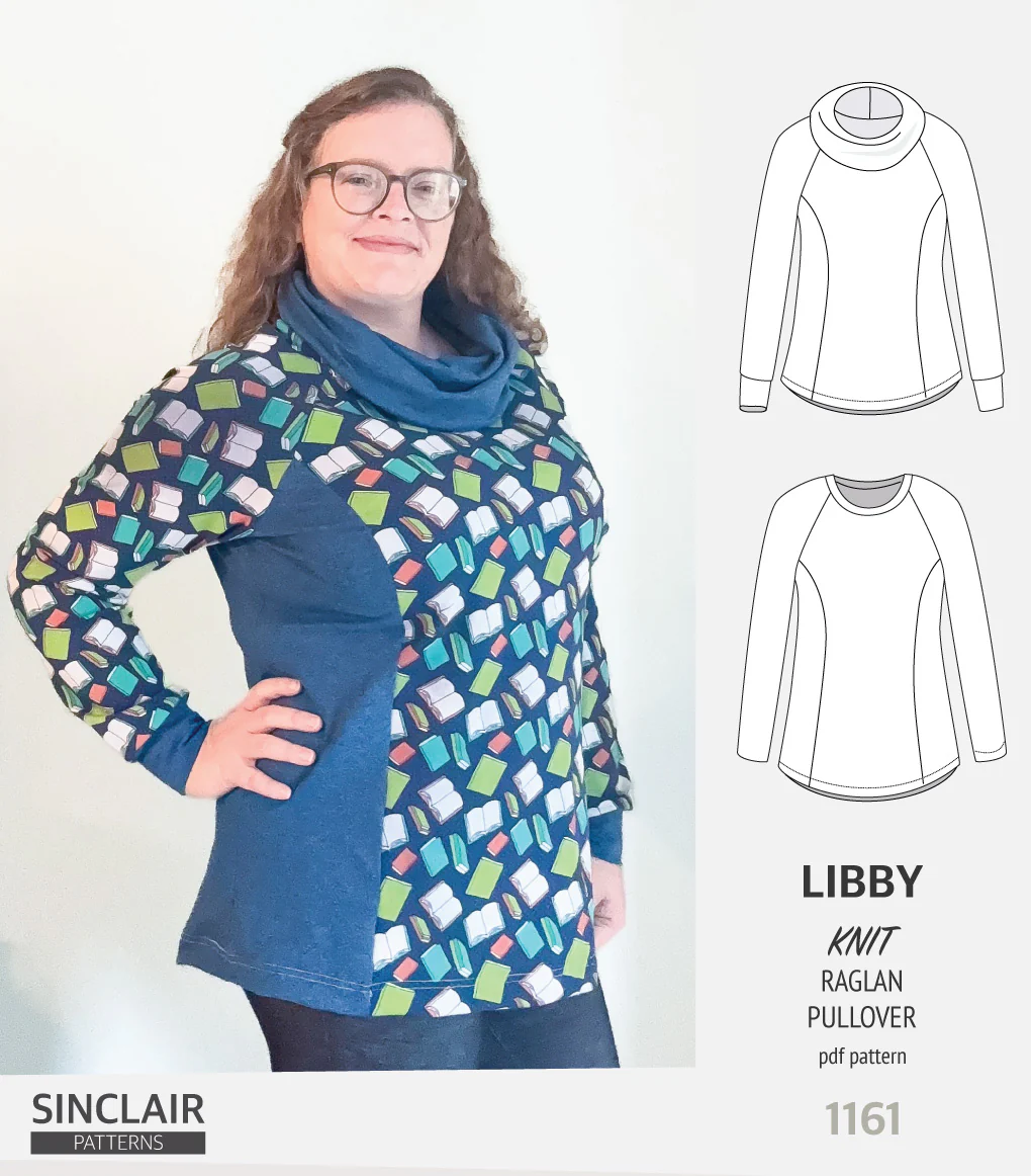 Libby knit princess seams raglan sleeves pullover (PDF) - Image 11