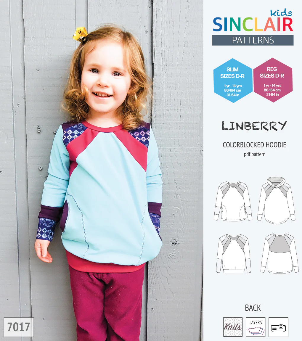 Linberry colorblocked hoodie and sweater for children (PDF) - Image 10