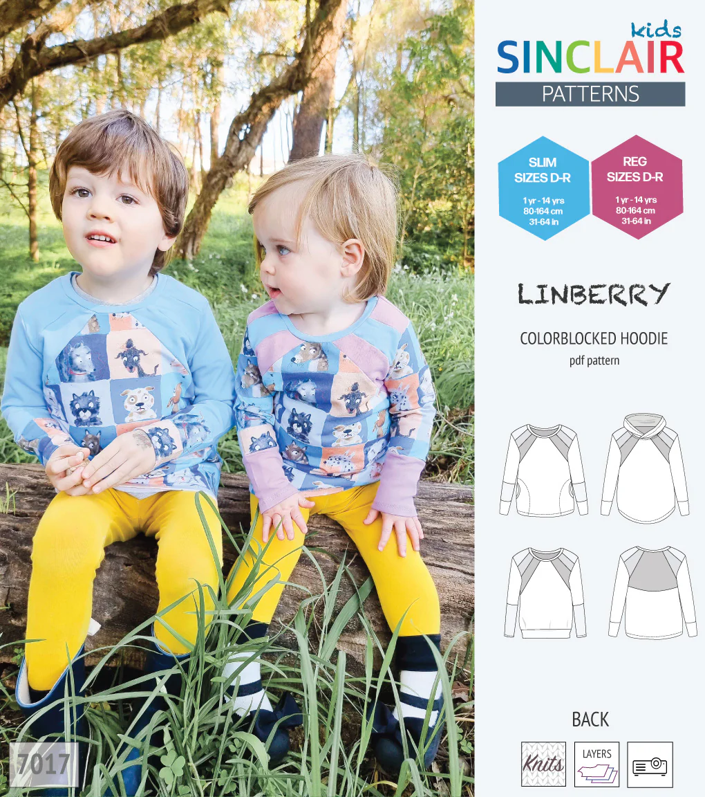 Linberry colorblocked hoodie and sweater for children (PDF) - Image 13