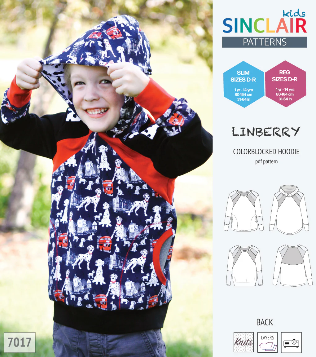Linberry colorblocked hoodie and sweater for children (PDF) - Image 14