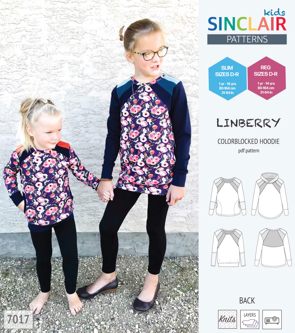 Linberry colorblocked hoodie and sweater for children (PDF) - Image 15
