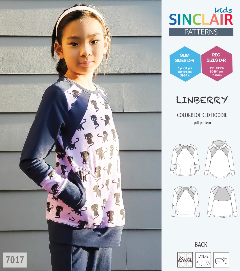 Linberry colorblocked hoodie and sweater for children (PDF) - Image 17
