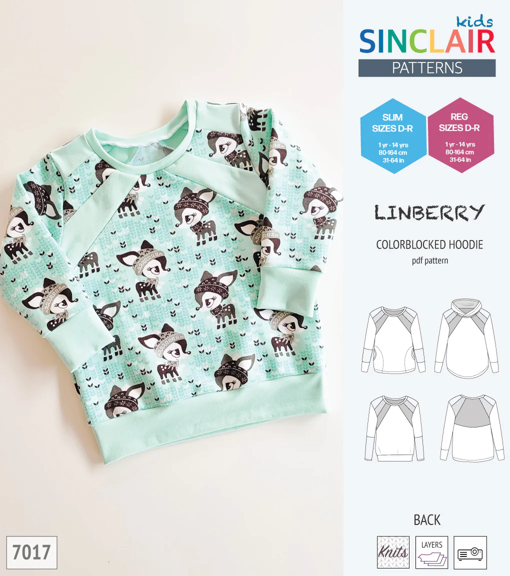 Linberry colorblocked hoodie and sweater for children (PDF) - Image 21
