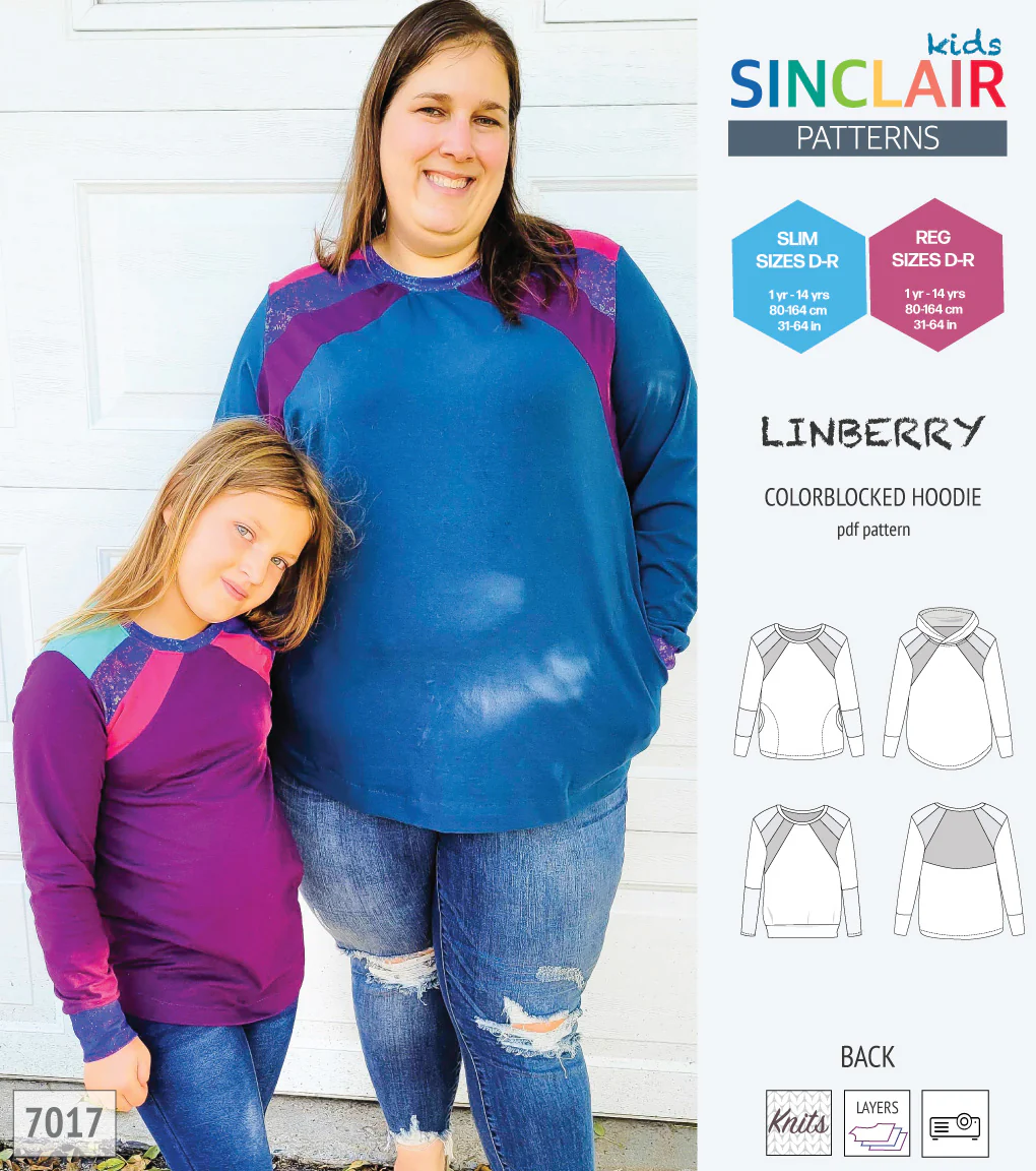 Linberry colorblocked hoodie and sweater for children (PDF) - Image 25