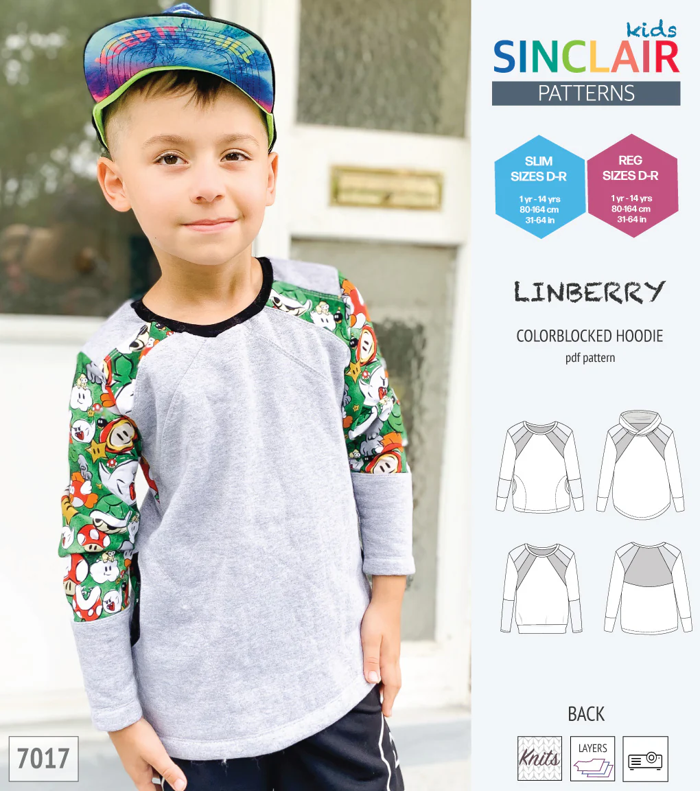 Linberry colorblocked hoodie and sweater for children (PDF) - Image 31