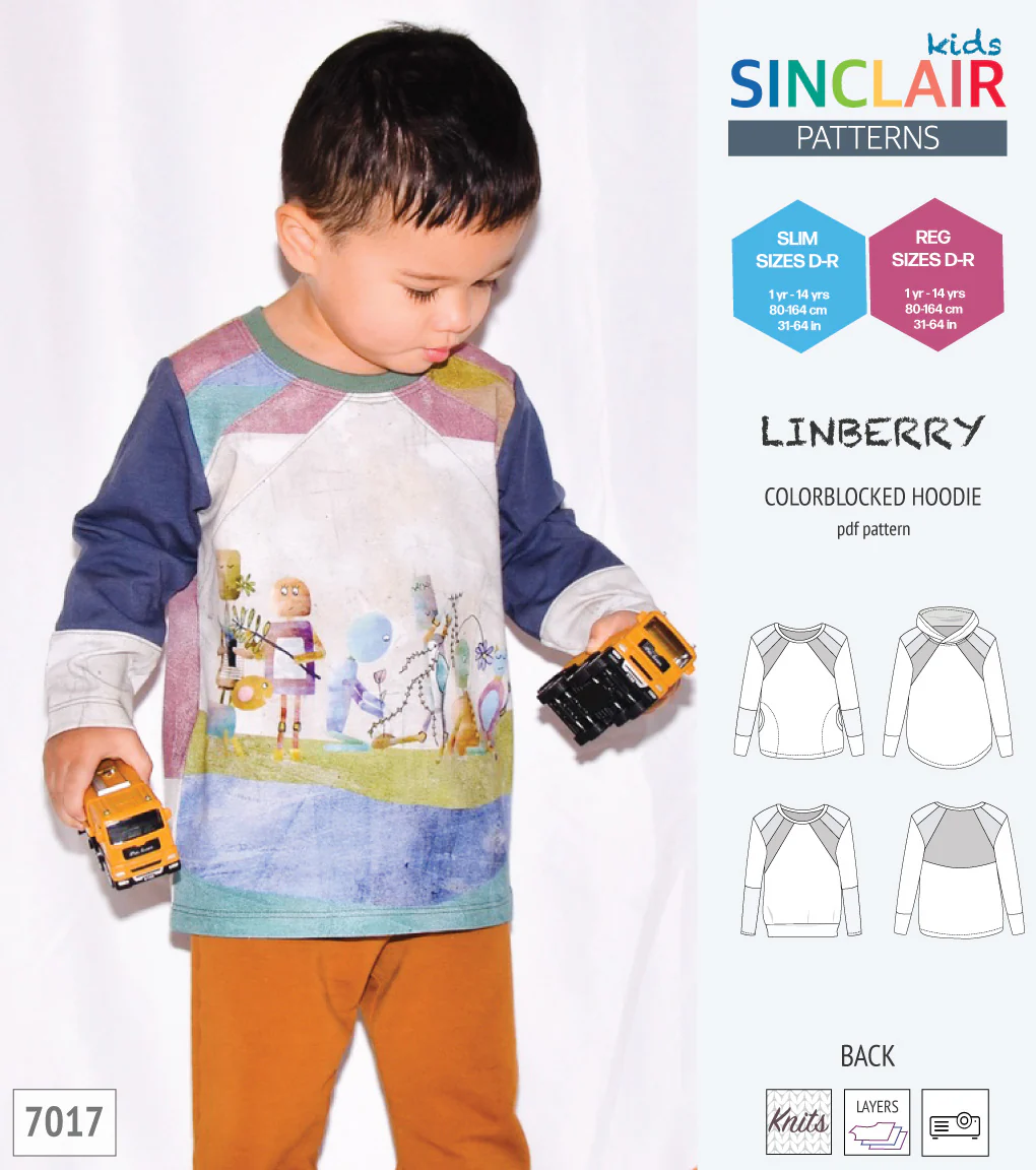 Linberry colorblocked hoodie and sweater for children (PDF) - Image 36