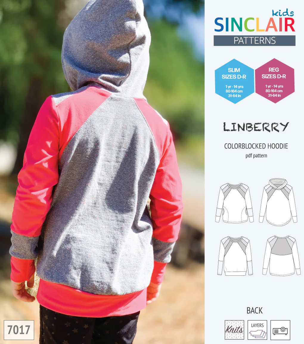 Linberry colorblocked hoodie and sweater for children (PDF) - Image 6