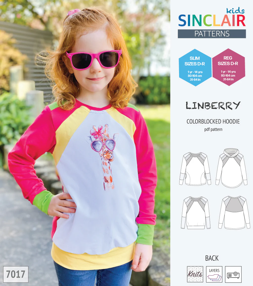 Linberry colorblocked hoodie and sweater for children (PDF) - Image 7
