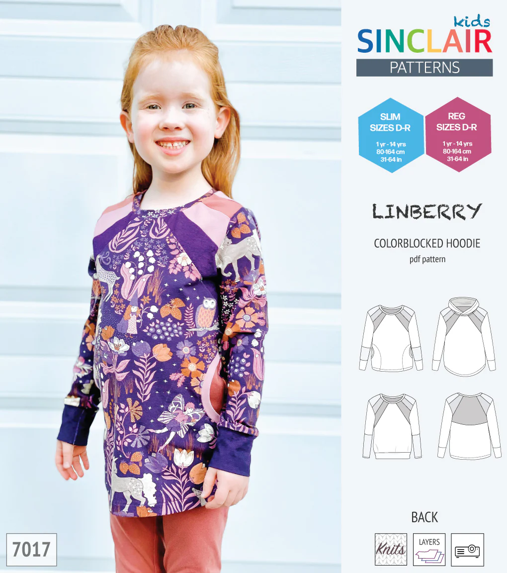 Linberry colorblocked hoodie and sweater for children (PDF) - Image 8