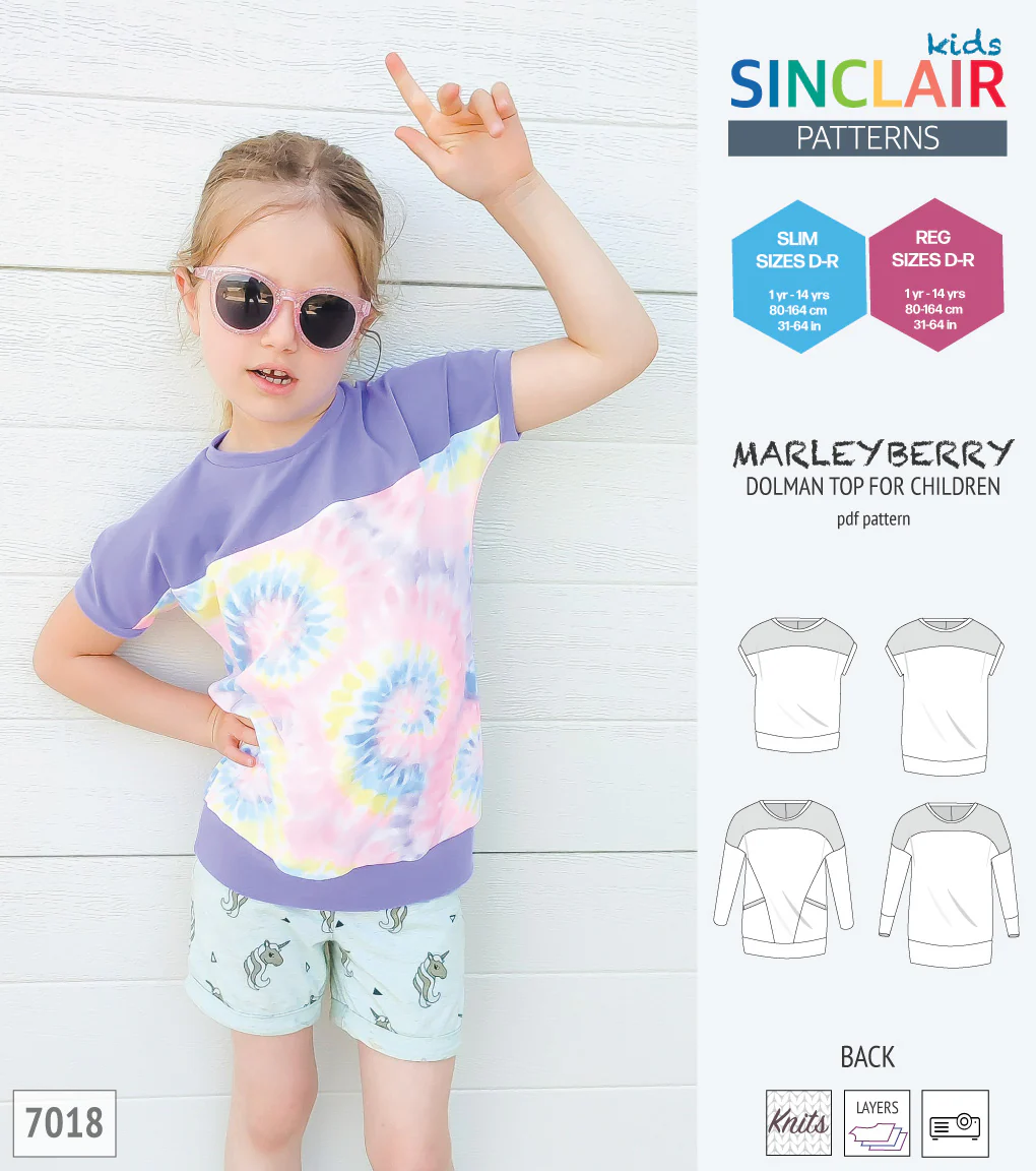 Marleyberry knit dolman top with pockets for children (PDF) - Image 12
